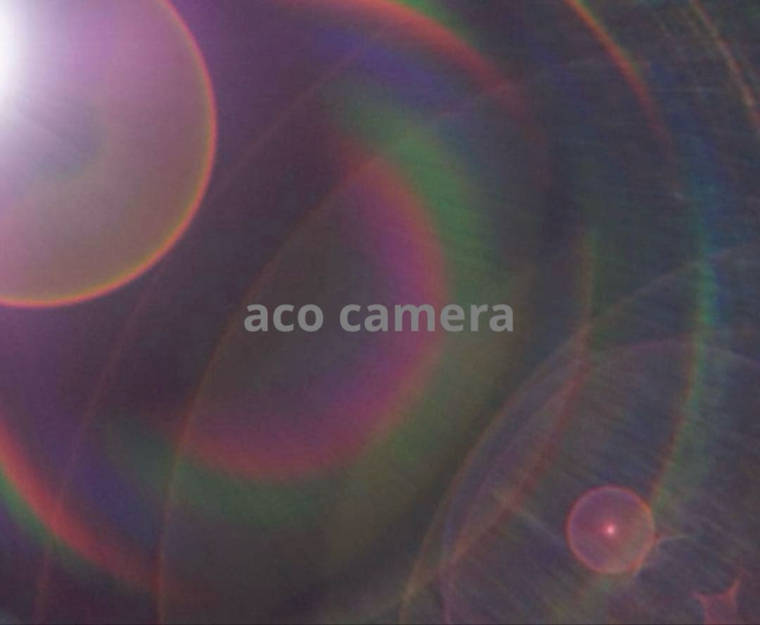 【虹色多重フレア】PENTAX Super Takumar 55mm f1.8