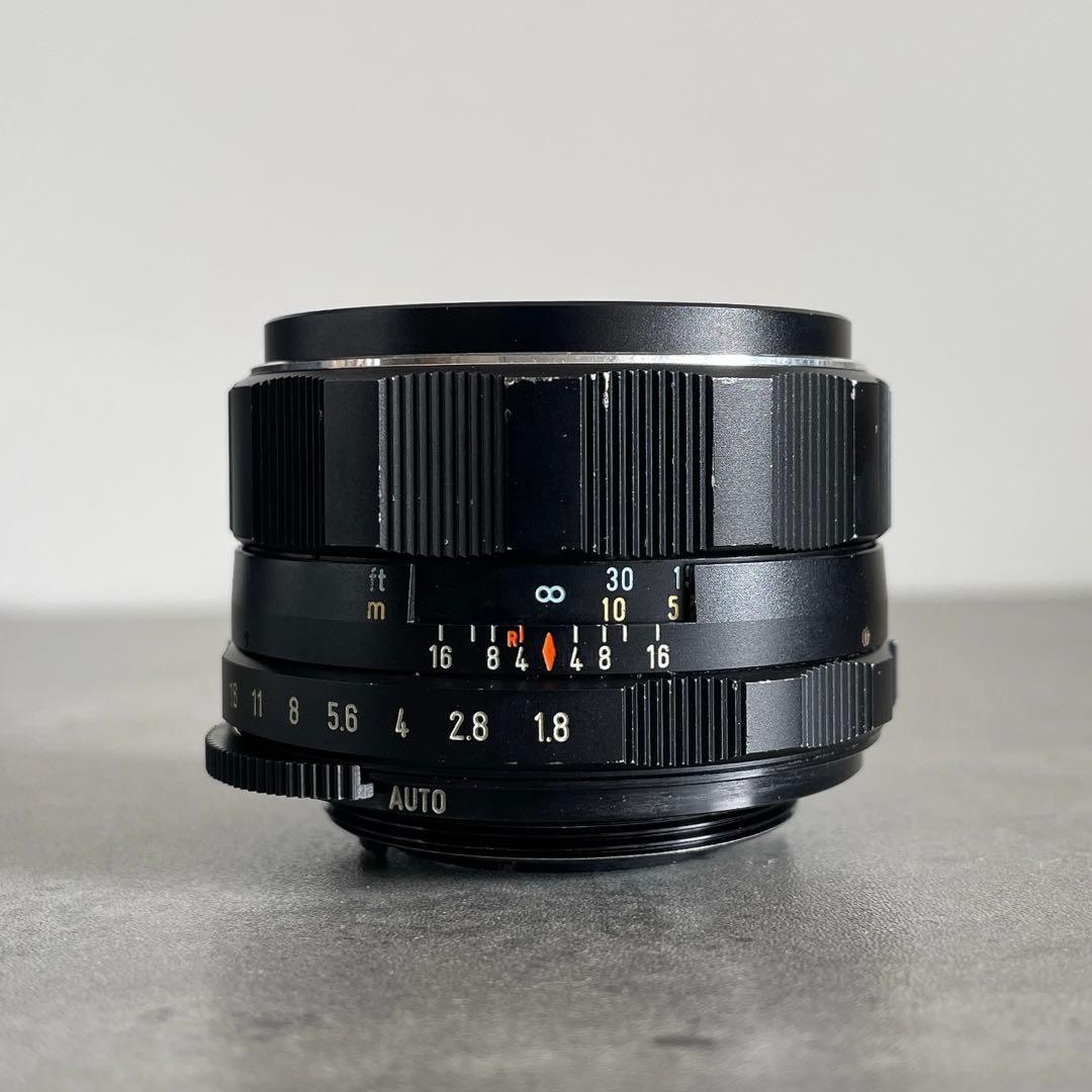 【虹色多重フレア】PENTAX Super Takumar 55mm f1.8