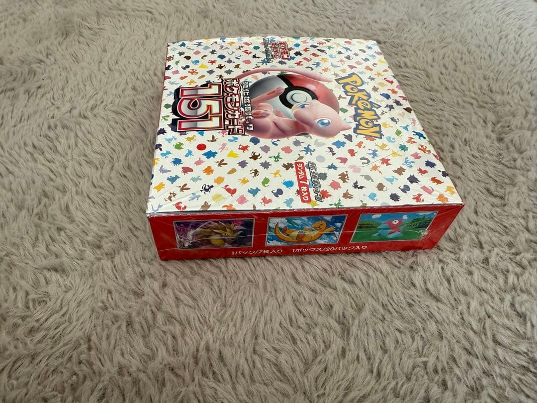 (シュリンク付き) ポケモンカード151 BOX
