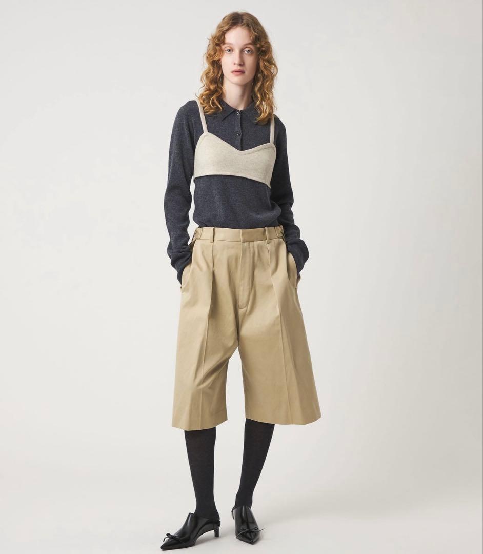 6 ロク　roku コットンチノショートパンツ