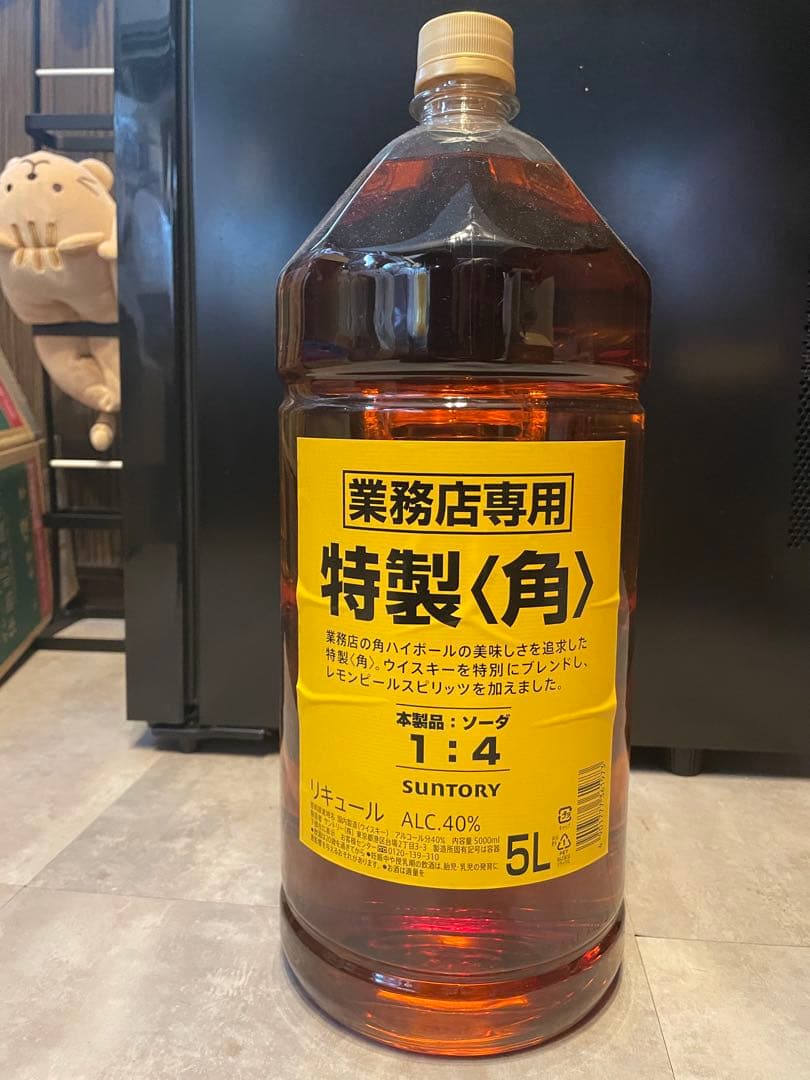 SUNTORY 特製〈角〉 5L 40%