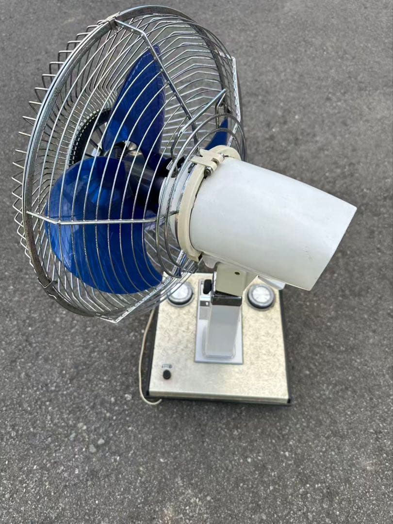 National 扇風機 F-35MA子供がガードに触ると羽根が止まるストップ