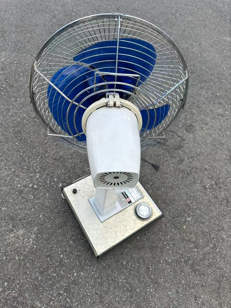 National 扇風機 F-35MA子供がガードに触ると羽根が止まるストップ