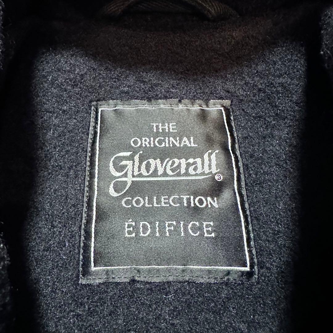 グローバーオール EDIFICE別注 MONTYダッフルコート 英国製 紺 XS
