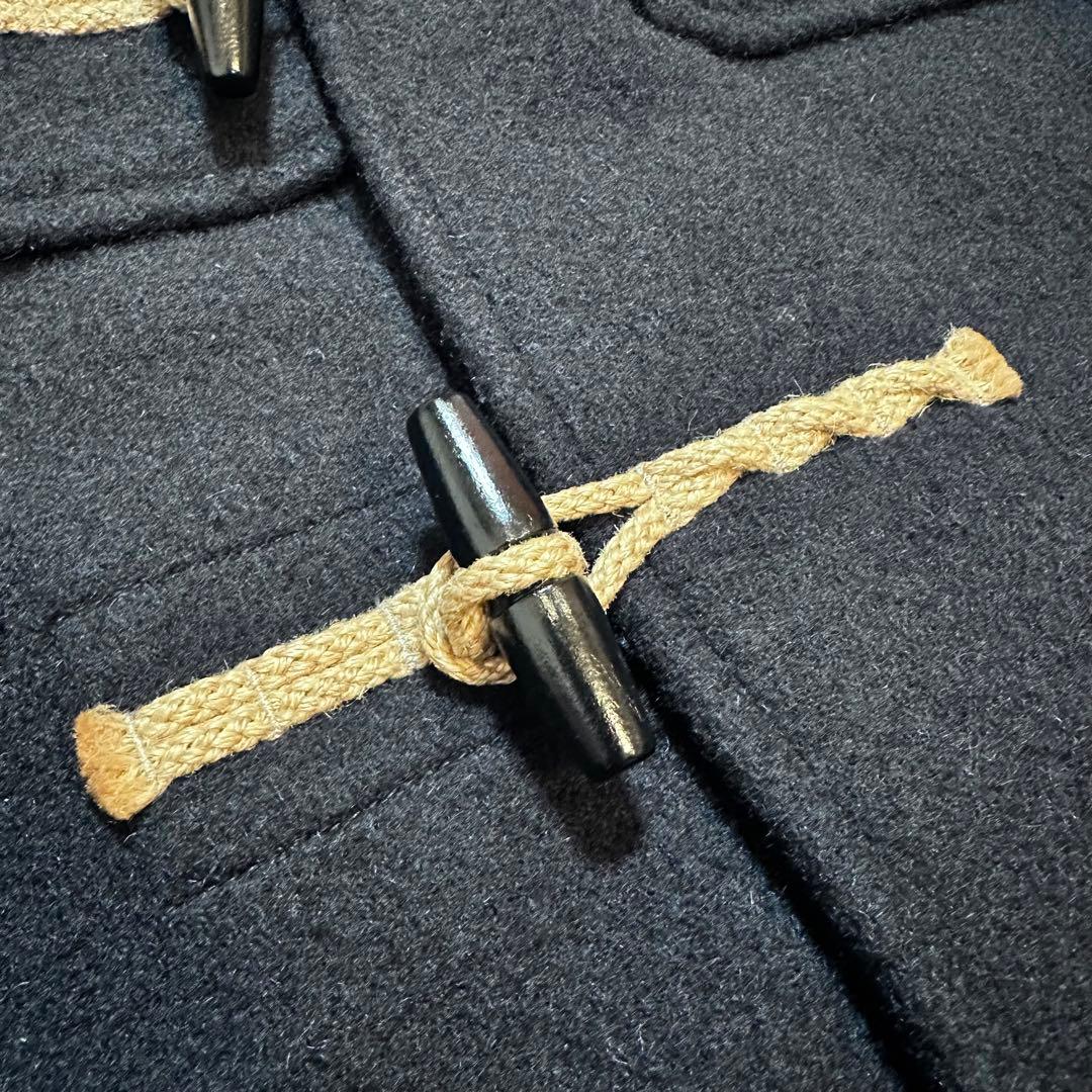 グローバーオール EDIFICE別注 MONTYダッフルコート 英国製 紺 XS