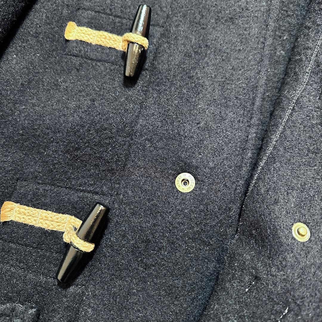 グローバーオール EDIFICE別注 MONTYダッフルコート 英国製 紺 XS