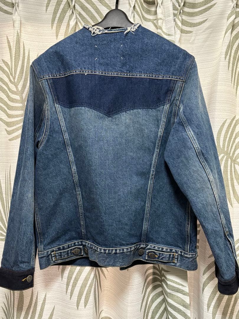 1/31までSALE《希少》マルジェラノーカラーデニムジャケット 人気サイズ46