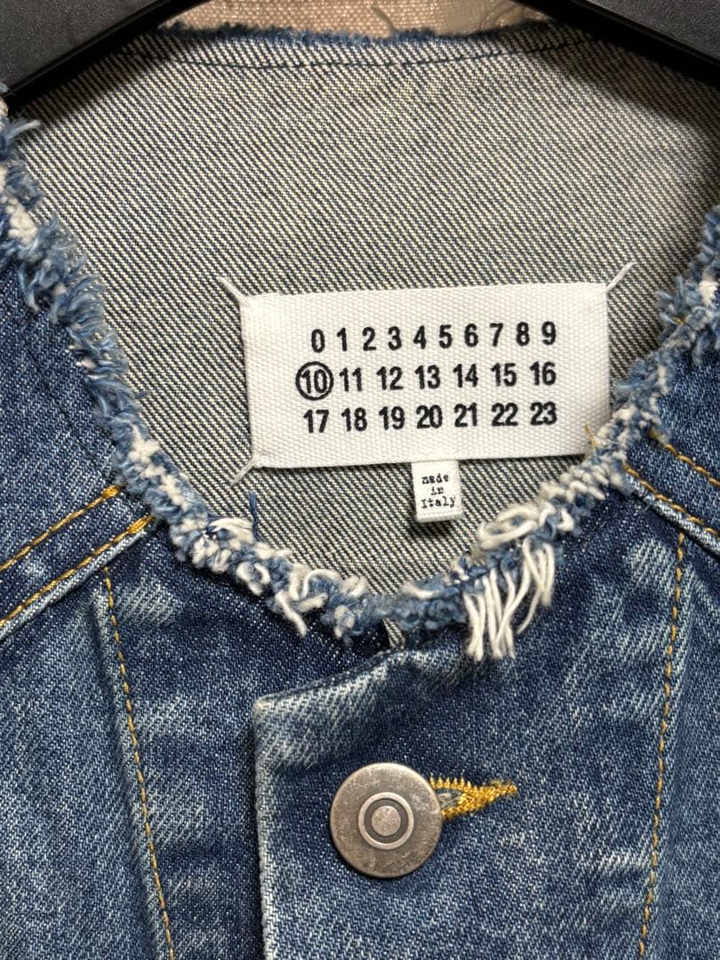 1/31までSALE《希少》マルジェラノーカラーデニムジャケット 人気サイズ46