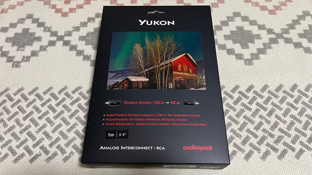 オーディオクエスト Yukon RCAケーブル 1m