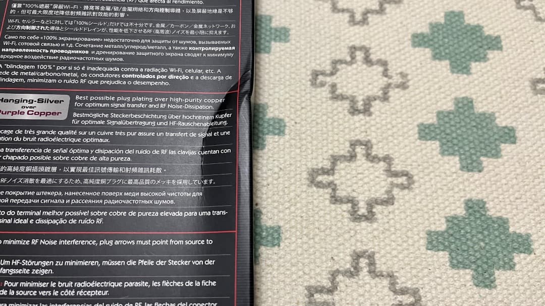 オーディオクエスト Yukon RCAケーブル 1m