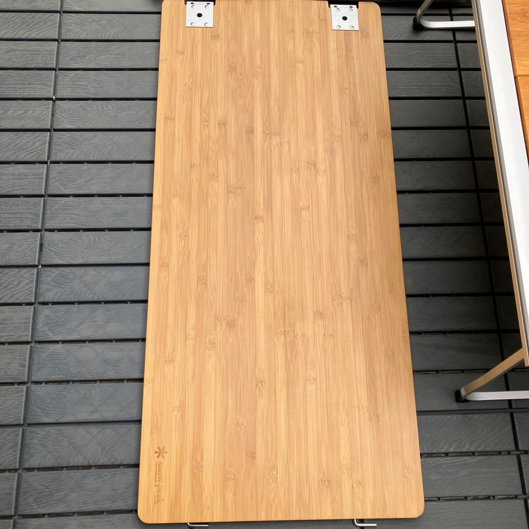 スノーピーク エントリーigt マルチファンクションテーブル ロング竹　バッグ付