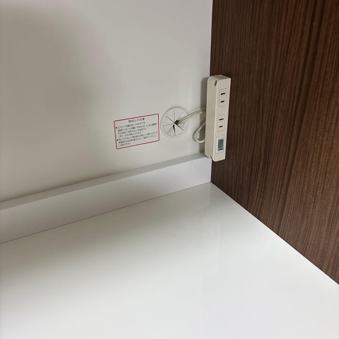 ニトリ カップボード キッチンボード キッチンカウンター 食器棚 リガーレ