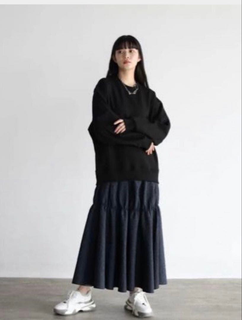 ヤマダヤ　RADIATE 異素材ドッキングワンピース