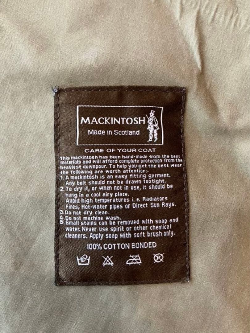 桐*灰様 JUNYA WATANABE×Mackintosh ゴム引きモッズコー