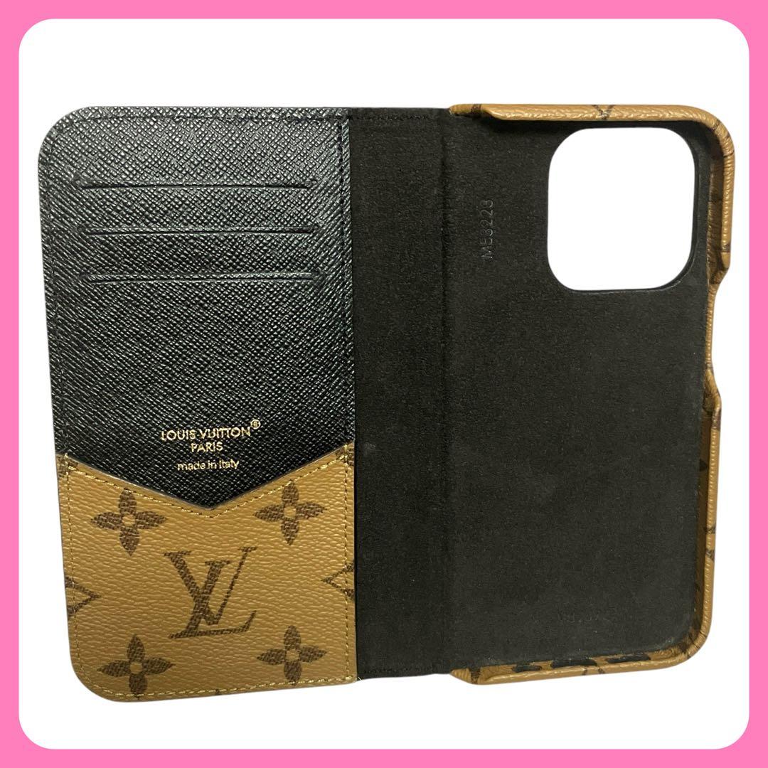 ルイヴィトン iPhone15Pro•フォリオ モノグラム リバース ケース