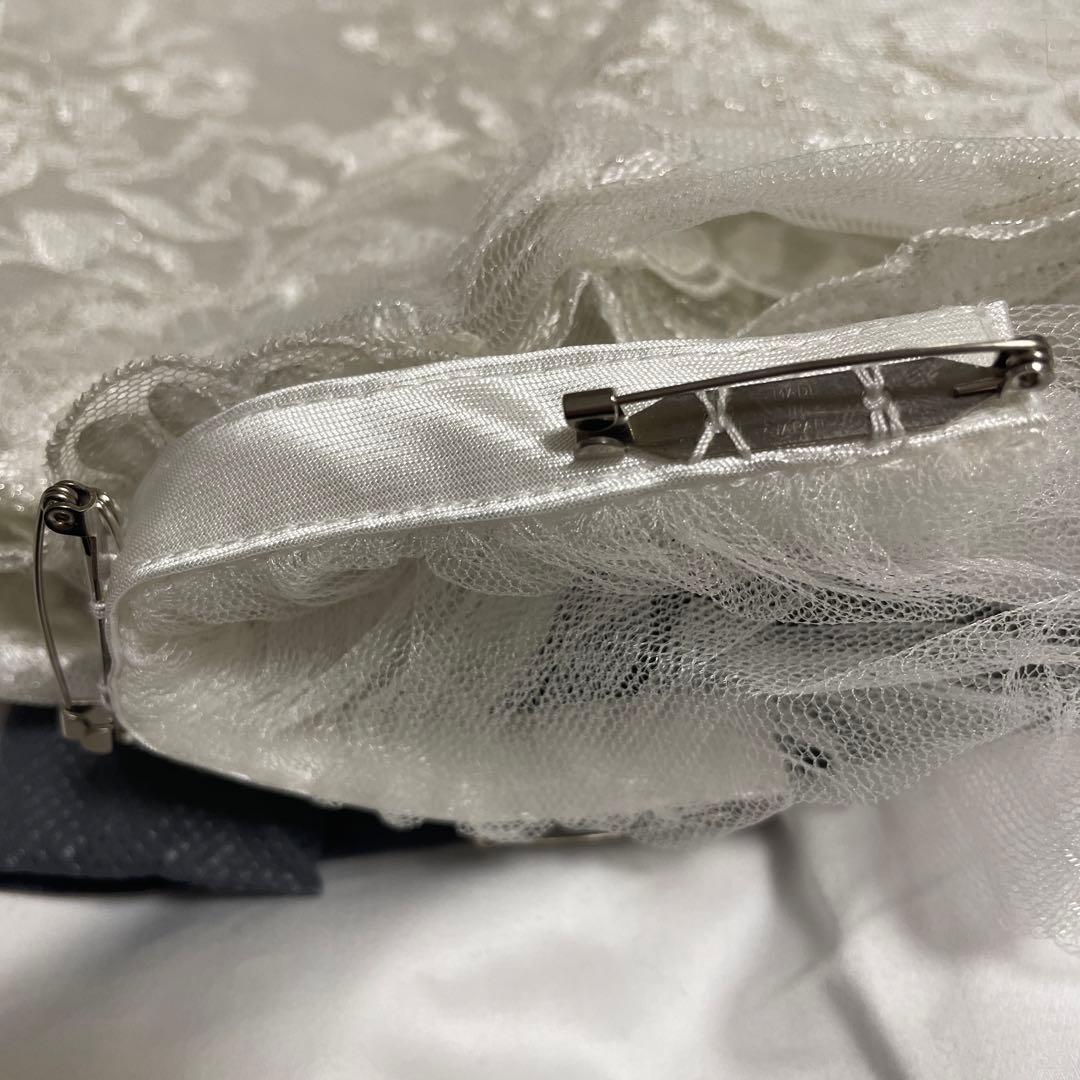 ウェディングドレス　トレーン