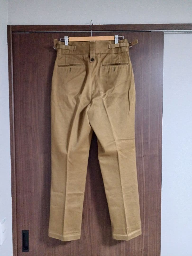 ニート　グルカパンツ　トラウザーズ　スラックス　美品　M