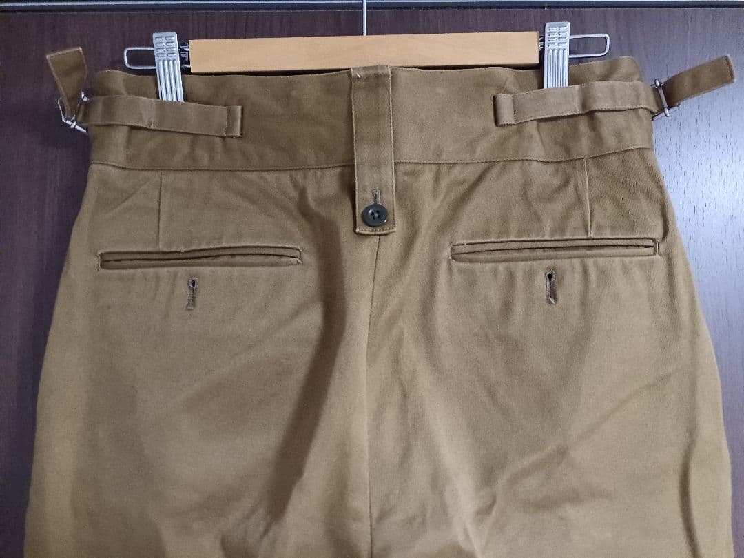 ニート　グルカパンツ　トラウザーズ　スラックス　美品　M