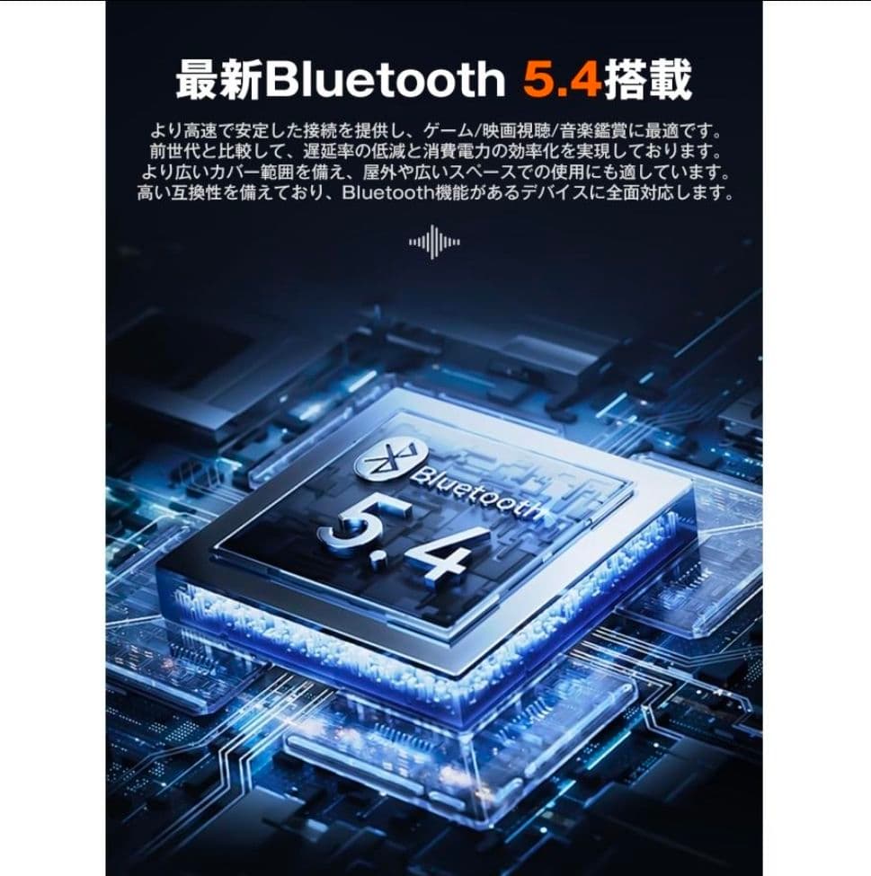 Bluetooth5.4モニタースピーカー60Wブラック【新品未使用】動作確認済