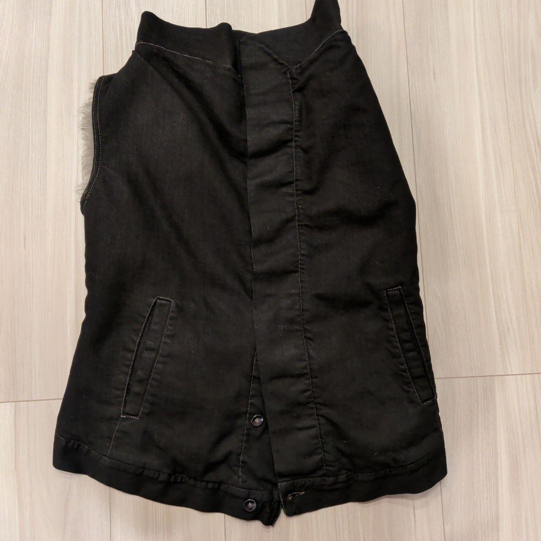 【最終価格】Rick Owens DRKSHDW ファーベスト（Sサイズ）