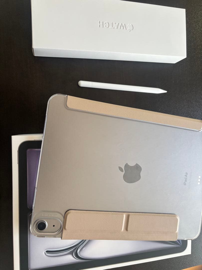 iPad Air 第6世代 M2 11インチ ApplePencil、ケース付き