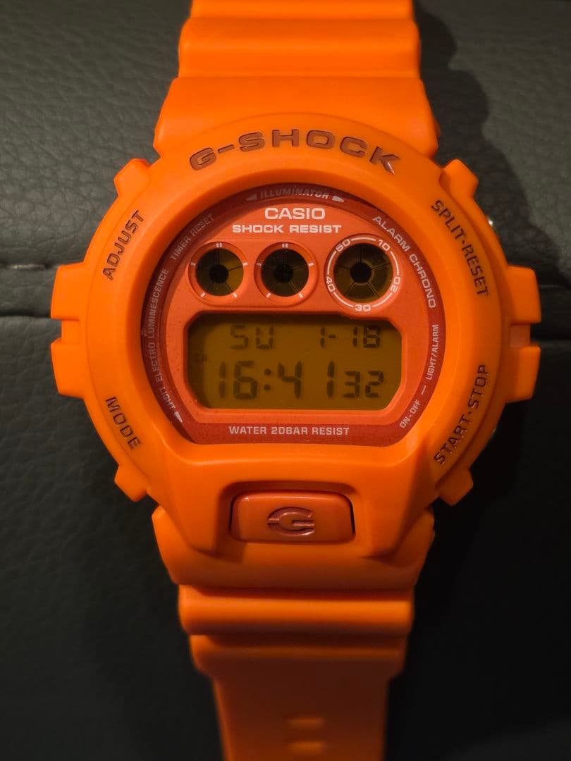 CASIO　G-ショック　DW-6900MM オレンジ
