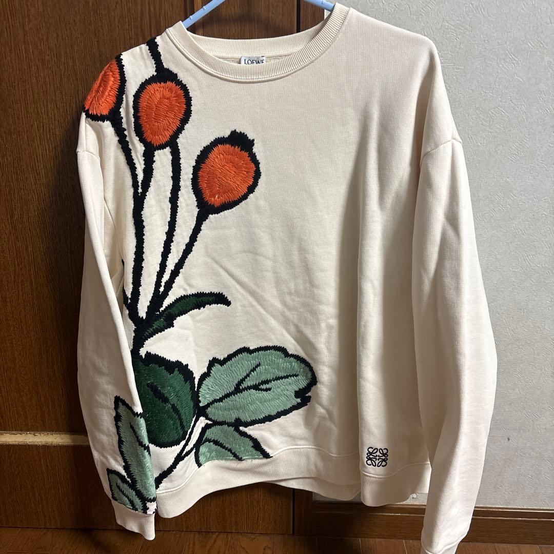LOEWE 花柄刺繍 セーター