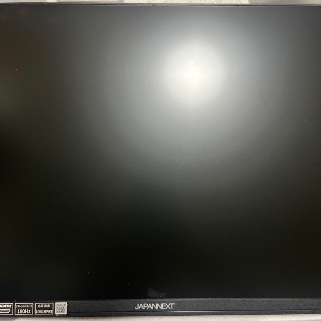 JAPANNEXT 24.5インチIPSパネル 180Hz対応ゲーミングモニター