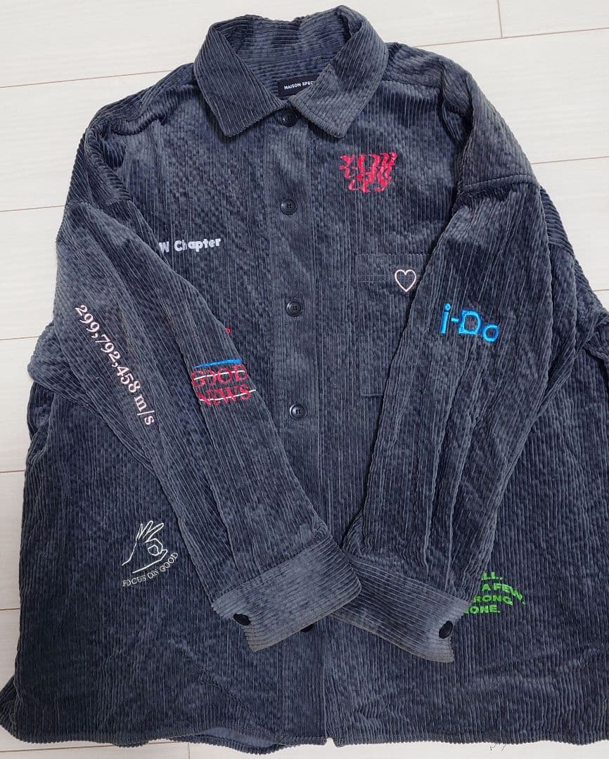 ジャケット・アウター Corduroy Early Romance Graphic Shirt