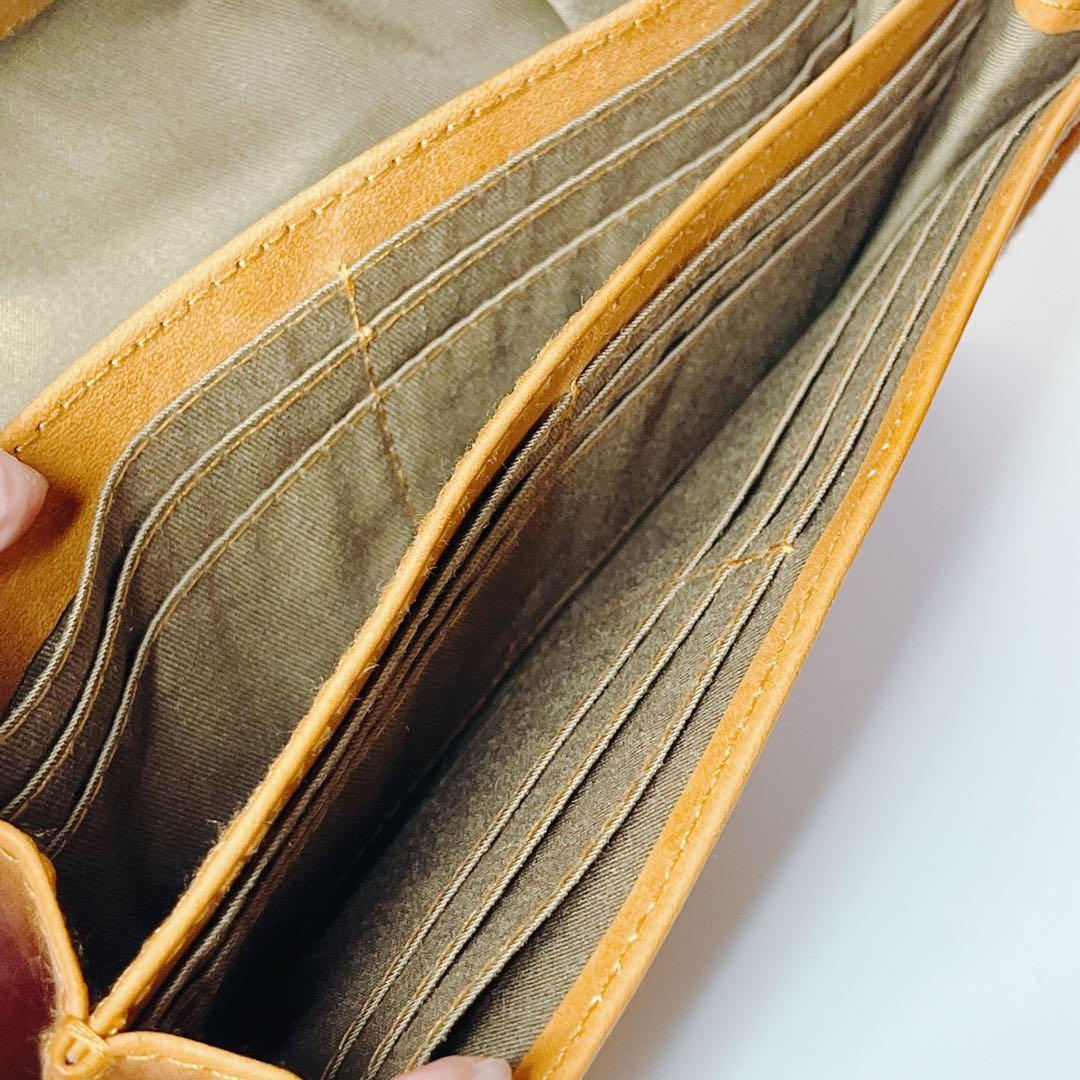 未使用 ズッケロフィラート ブラウン 編み込み長財布 ナチュラル 大容量 定番