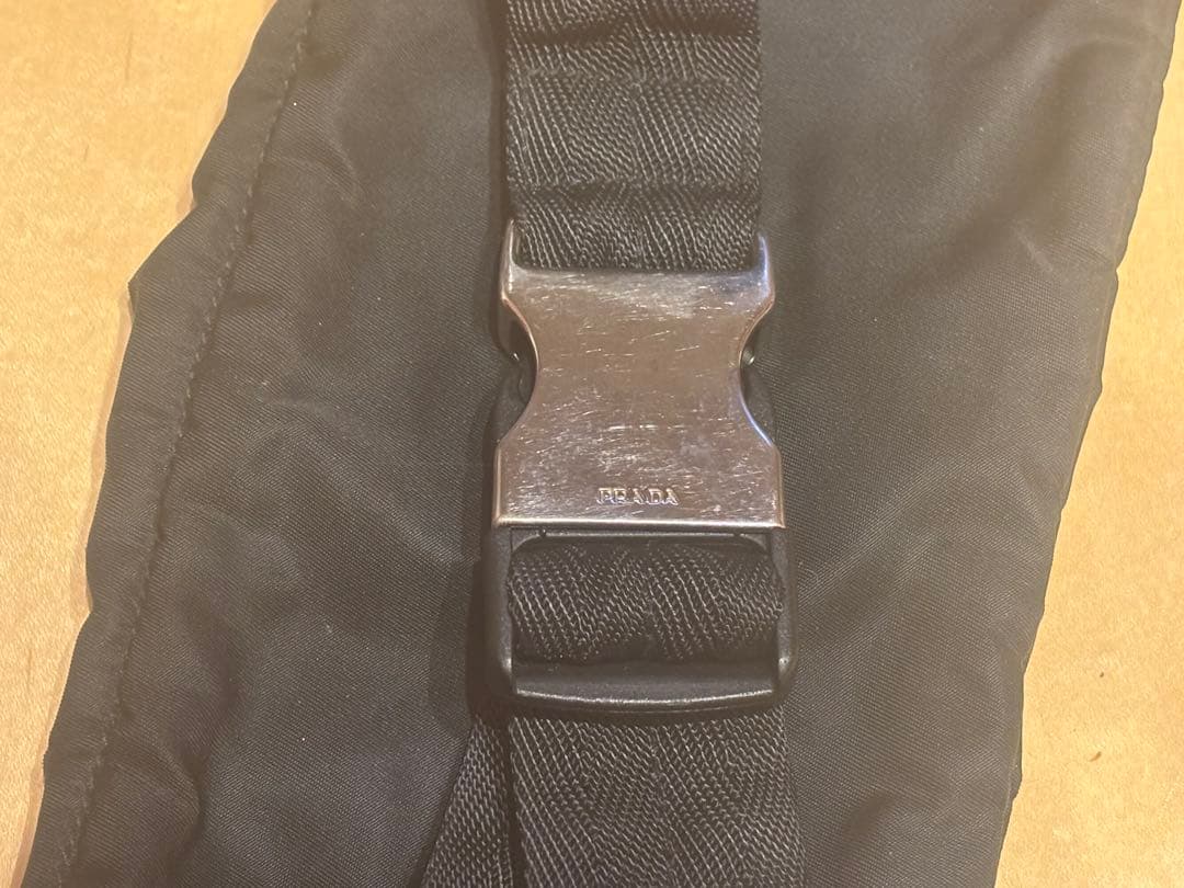 プラダ ボディバッグ ウエストポーチ ブラック PRADA