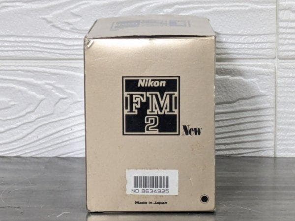 Nikon ニコン New FM2 箱 空箱