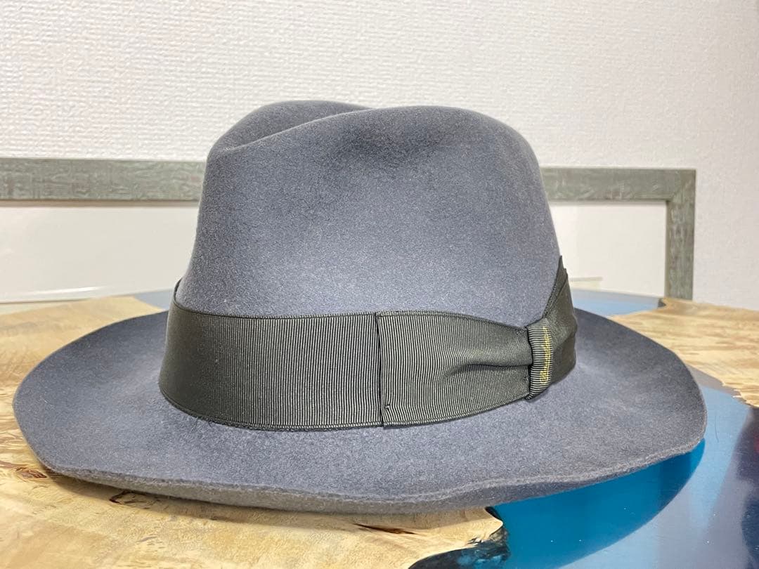 ボルサリーノ Borsalino ウールフェルトハット イタリア製