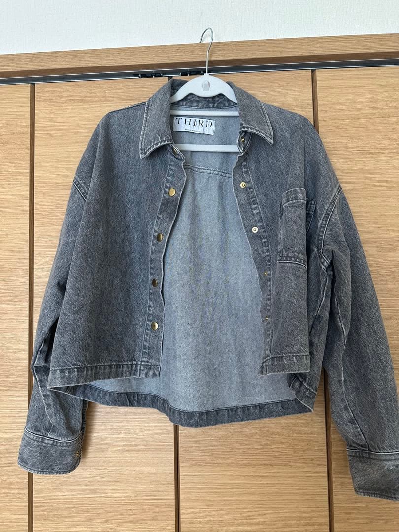 THIRD MAGAZINE雑誌掲載 デニムジャケットシャツ