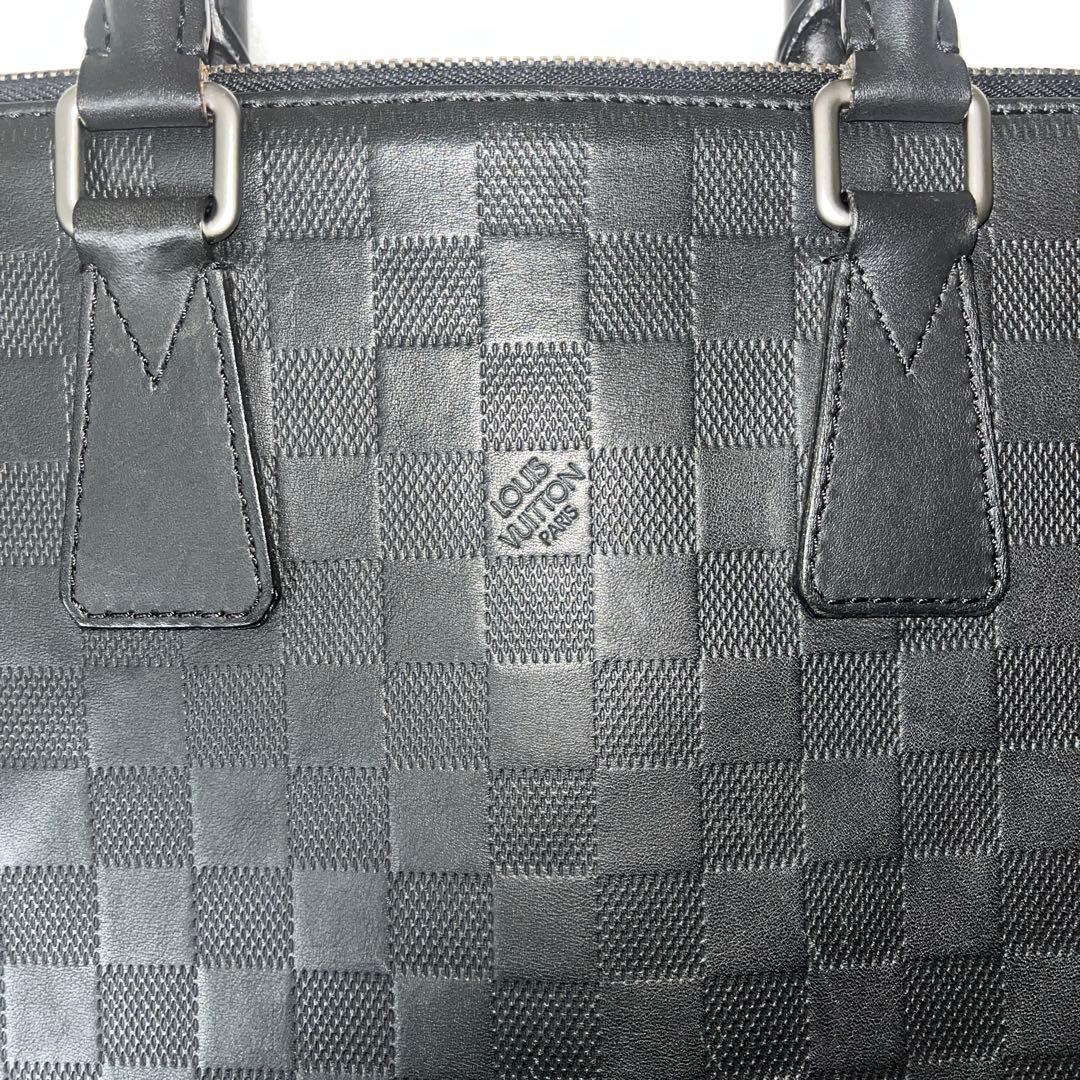 Louis Vuitton ダミエビジネスバッグ ブラック