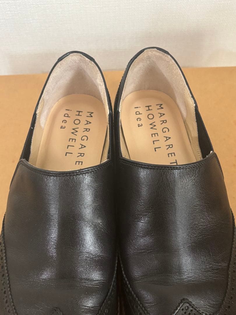 MARGARET HOWELL idea レザーローファー23.5