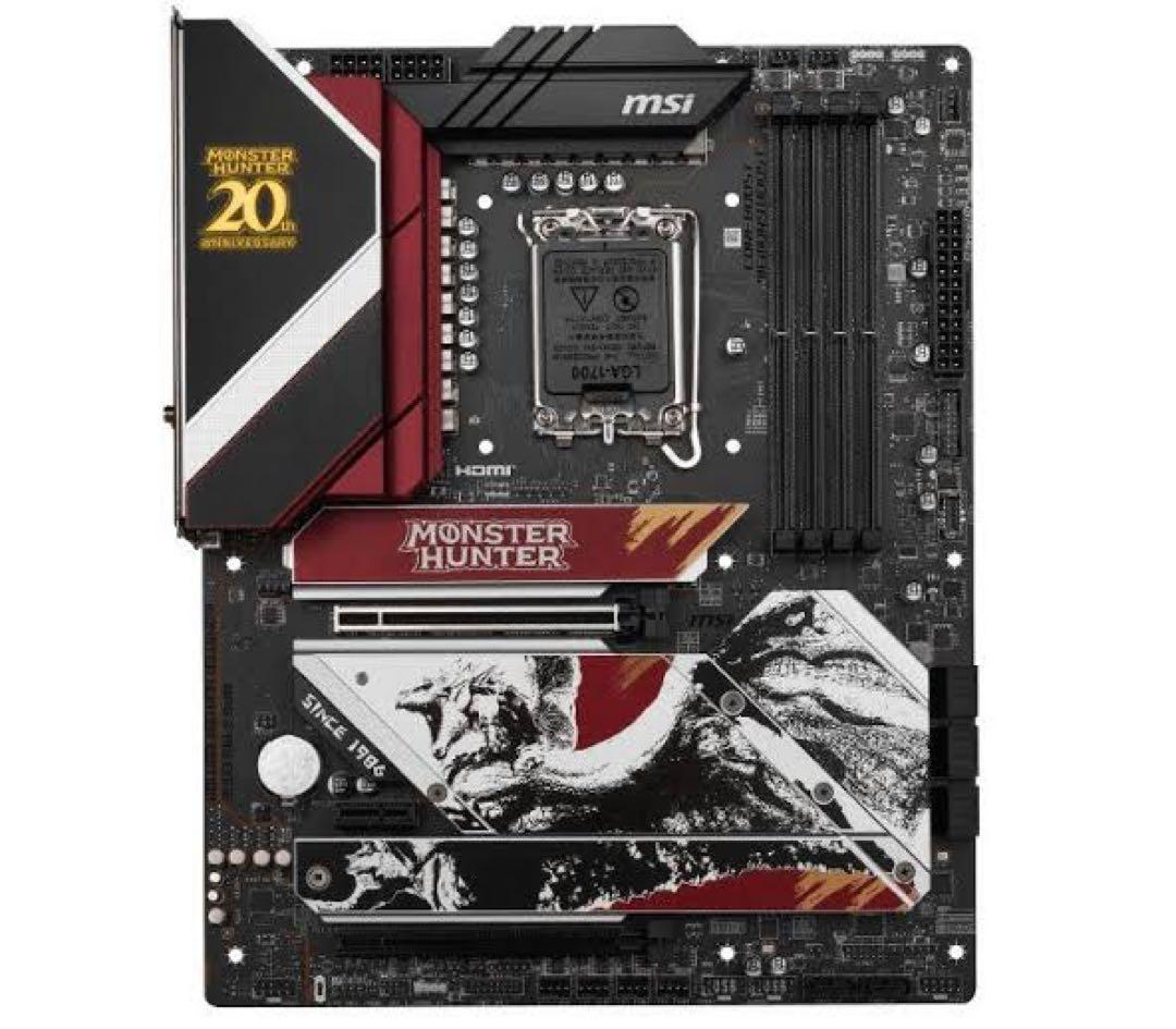 MSI モンスターハンター コラボpc 20周年記念マザーボード