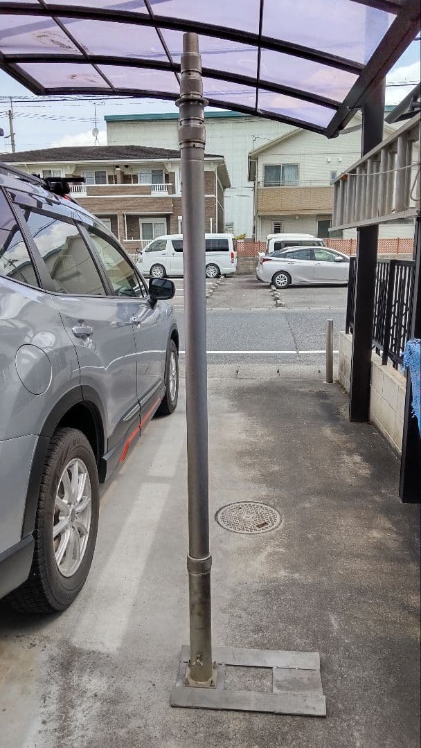 アマチュア無線移動用伸縮ポール