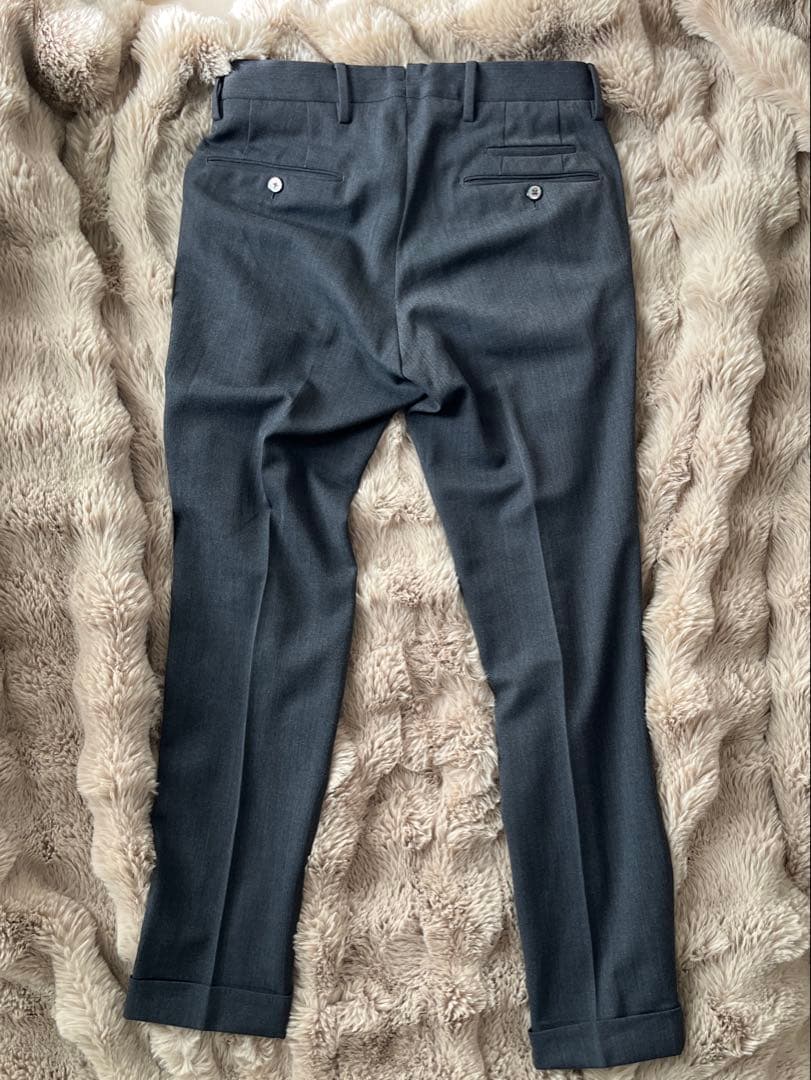 猫*背様 PT01 グレー スラックス サイズ44 winter travell