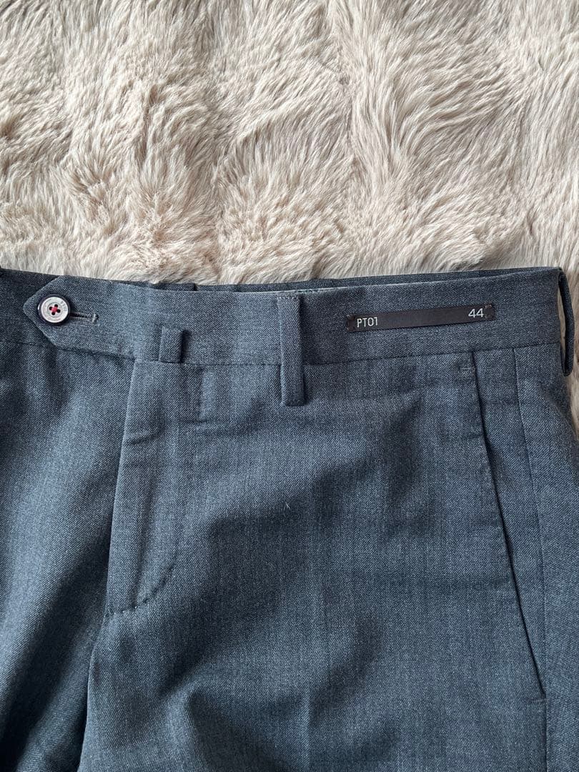 猫*背様 PT01 グレー スラックス サイズ44 winter travell