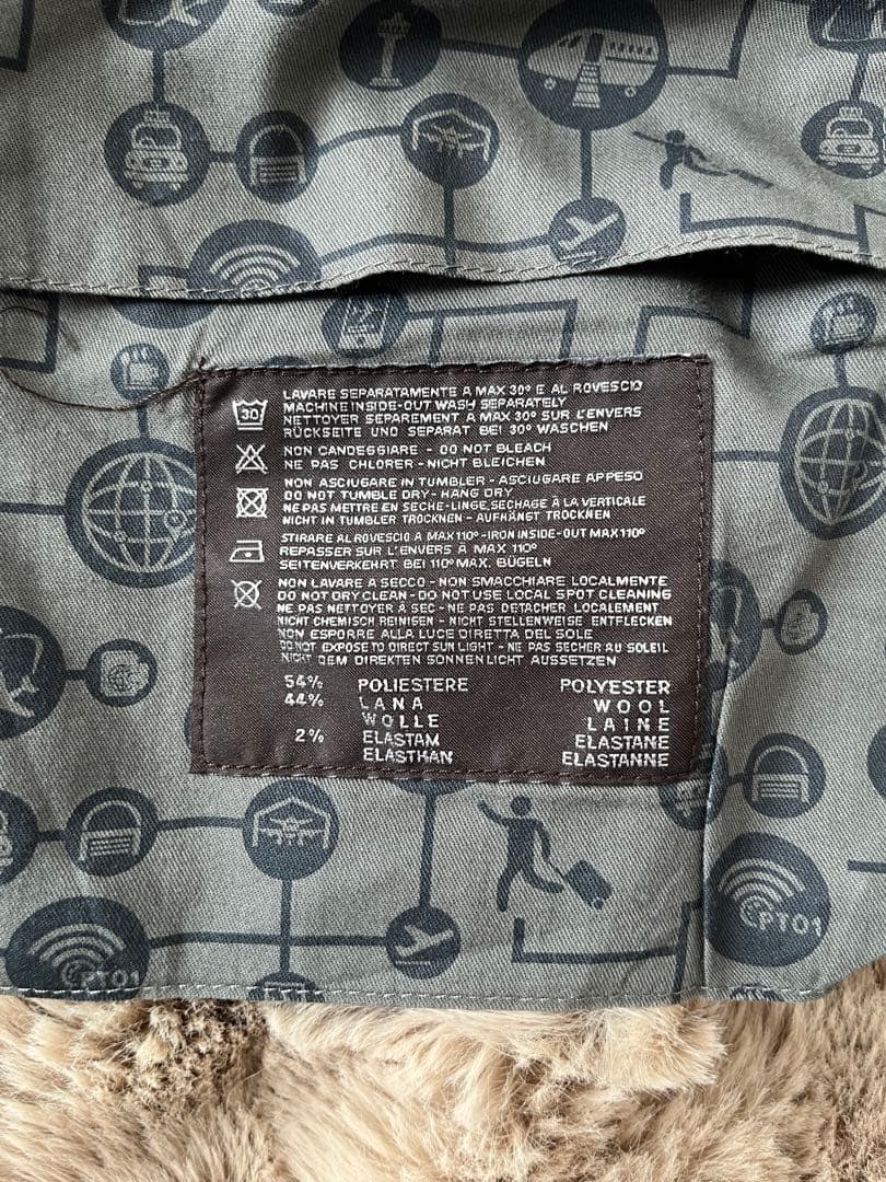 猫*背様 PT01 グレー スラックス サイズ44 winter travell