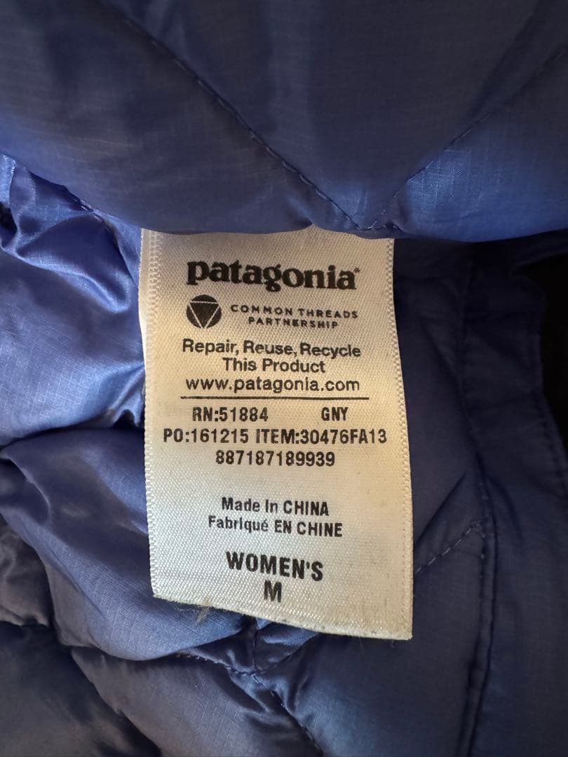 [Patagonia]スキーウェア上下 M ネイビー