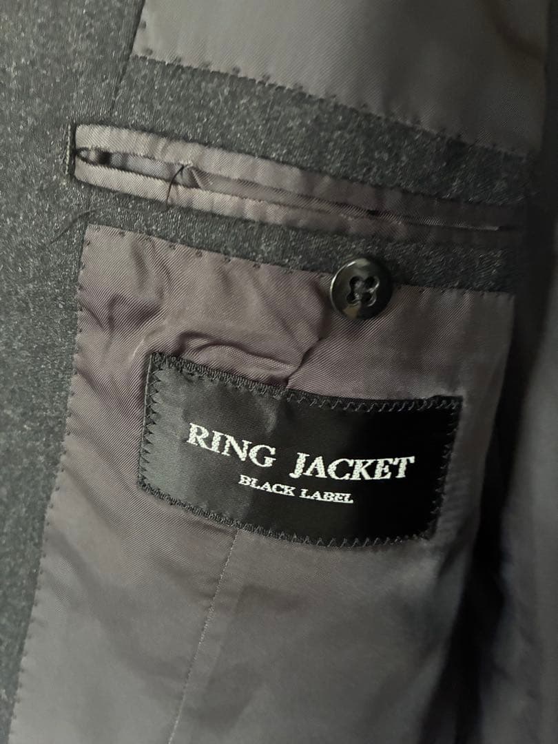 RING JACKET リングジャケット　48 秋冬　チャコールグレー