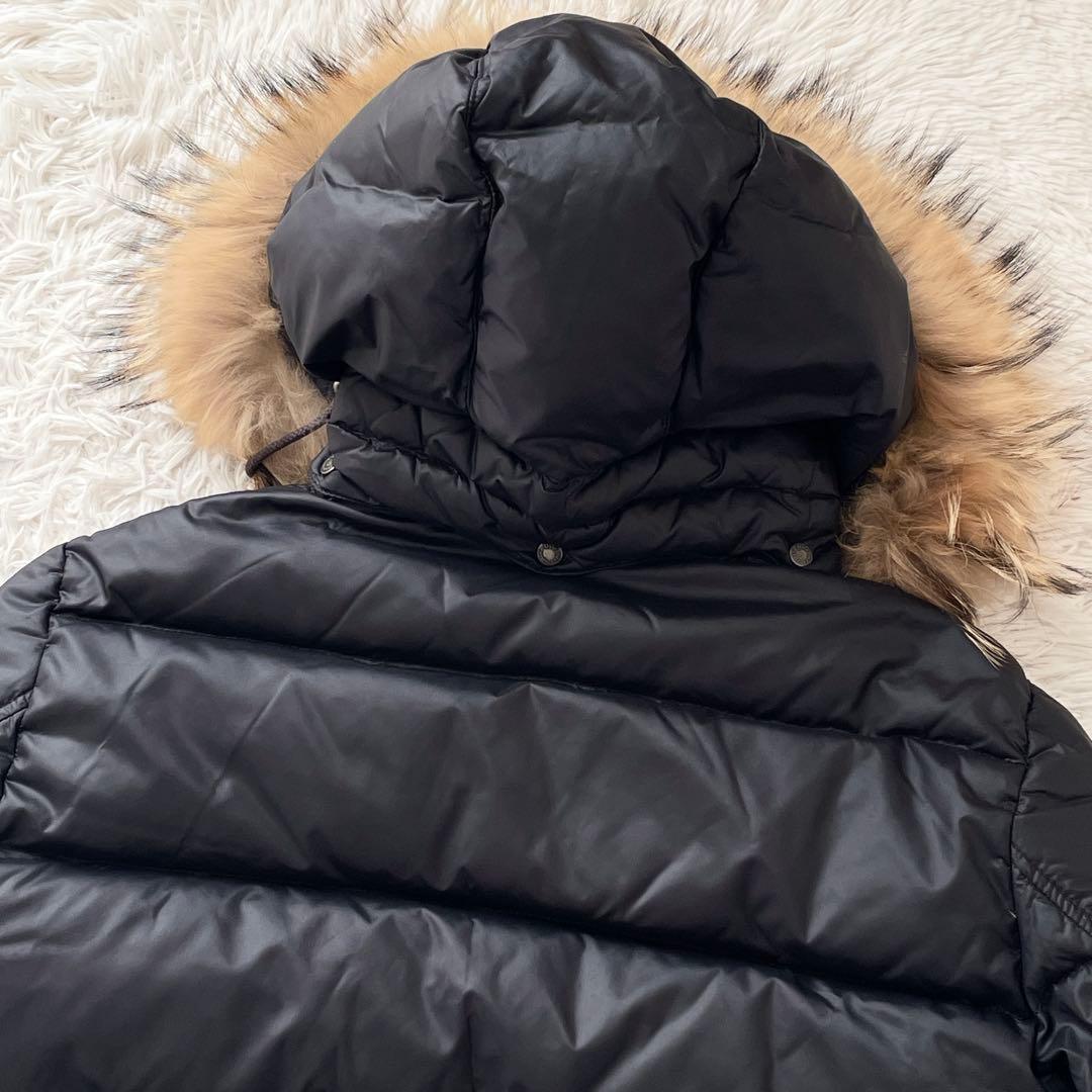 DOLCE&GABBANA フーデット パファージャケット コヨーテファー 黒