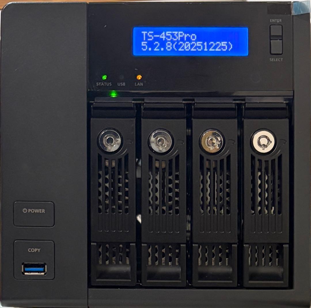 QNAP OEM NAS TS-453Pro同等品 メモリ8GB②
