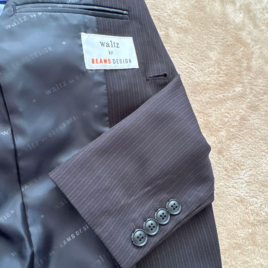 160 男児スーツ セットWaltz by BEAMS DESIGN 黒卒業入学