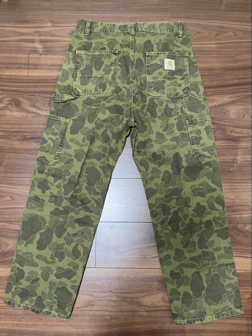 Carhartt wip Duck Camo ワークパンツ