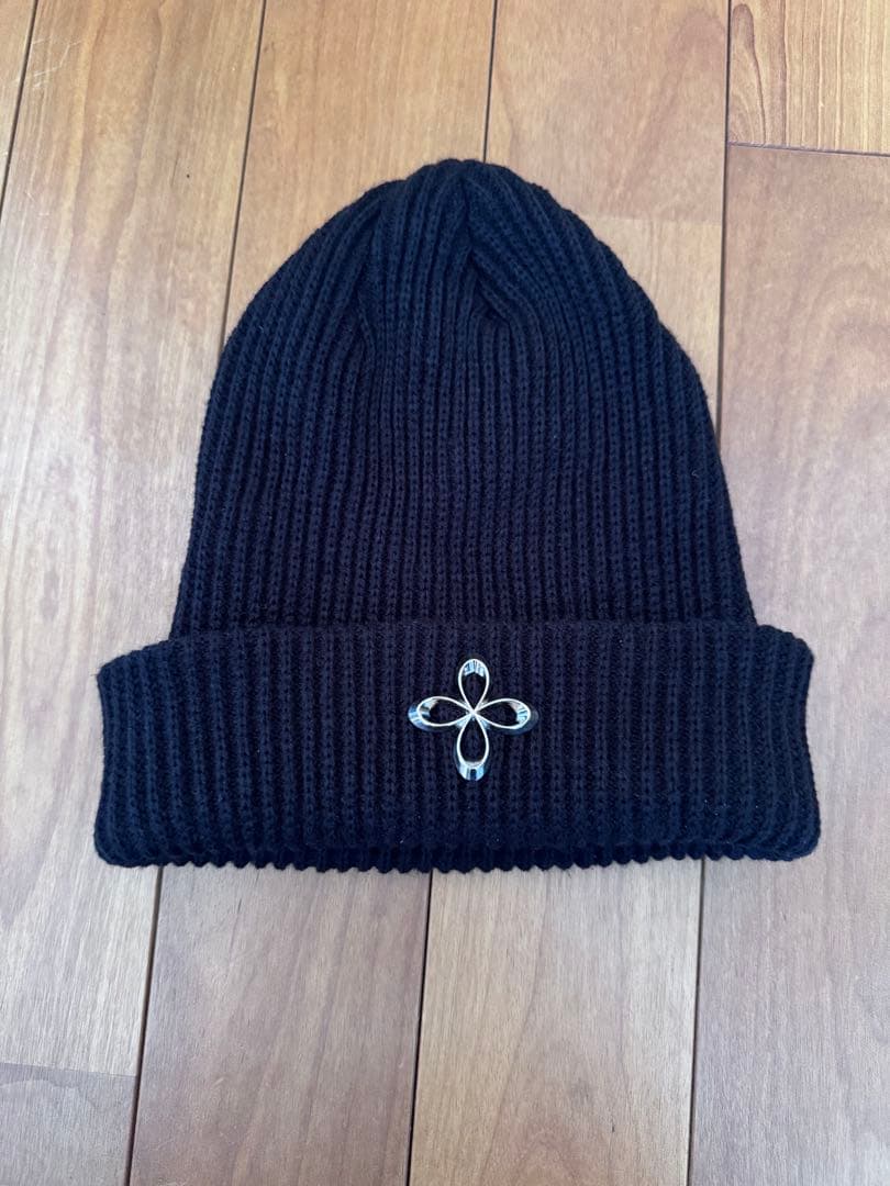 SURGERY ビーニー ニット帽　BLACK