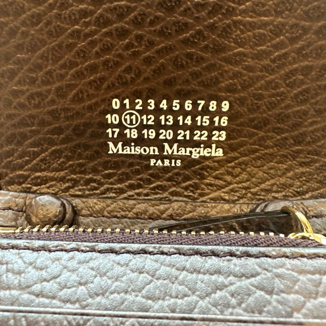 【新品・未使用品】マルジェラ　　カードケース　ショルダー　チェーン付き