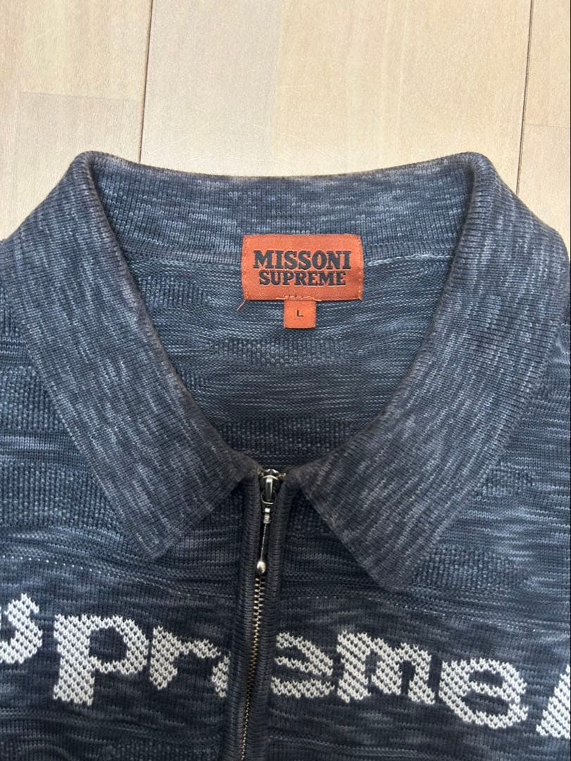 【希少】Supreme Missoni ハーフジップポロ Mサイズ